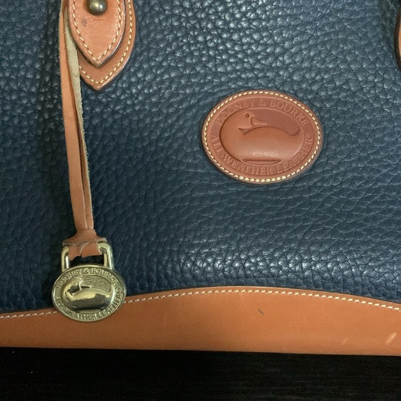 Blue and Tan Dooney & Bourke Handbag - Picture 2 of 16